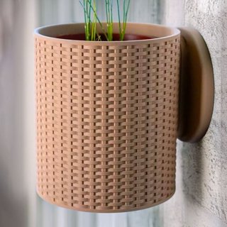Vaso Cesta de Parede Decoração Planta Suculenta Ambientes Designs 4 You em Oferta na Shopee