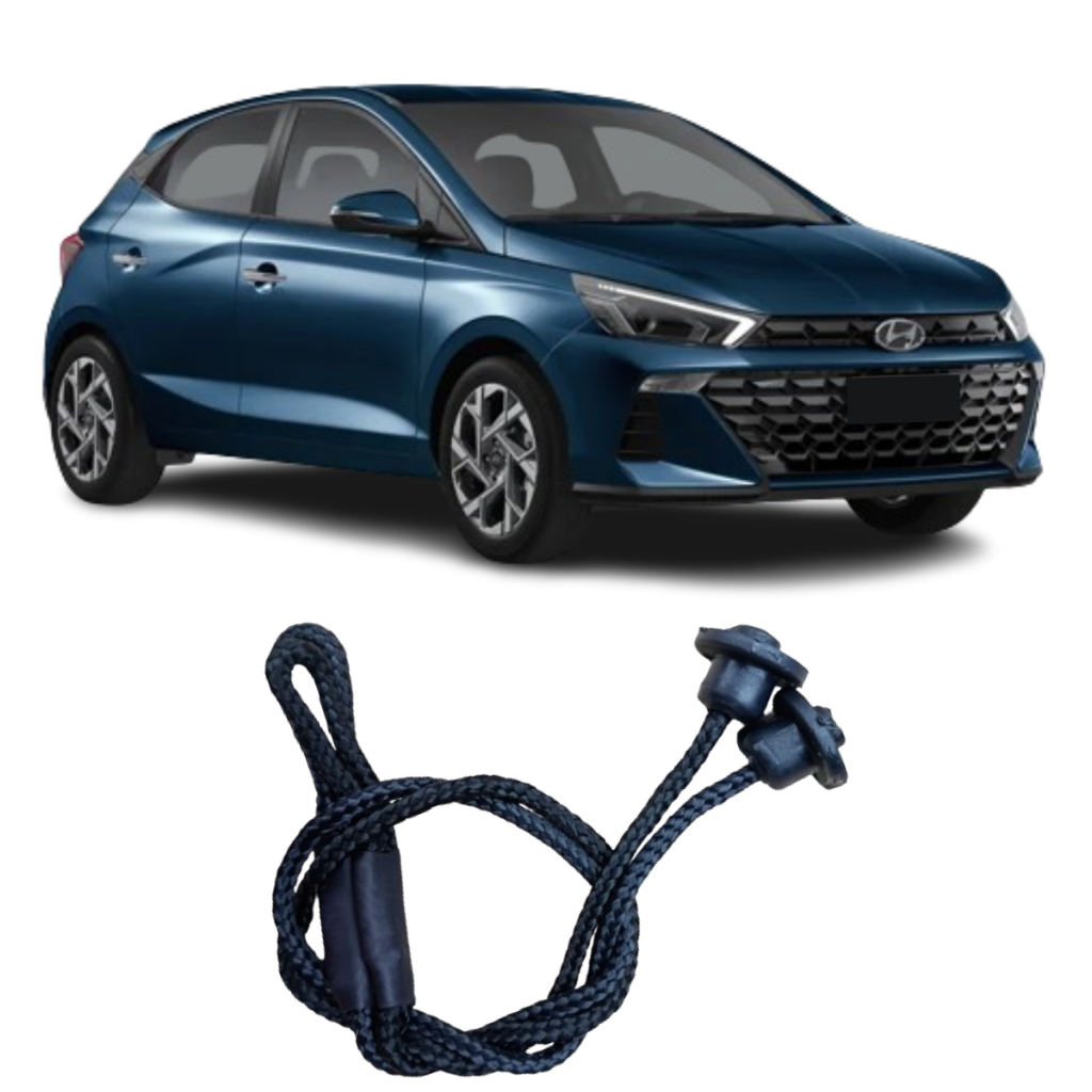 Cordão bagagito tampão do Hyundai HB20