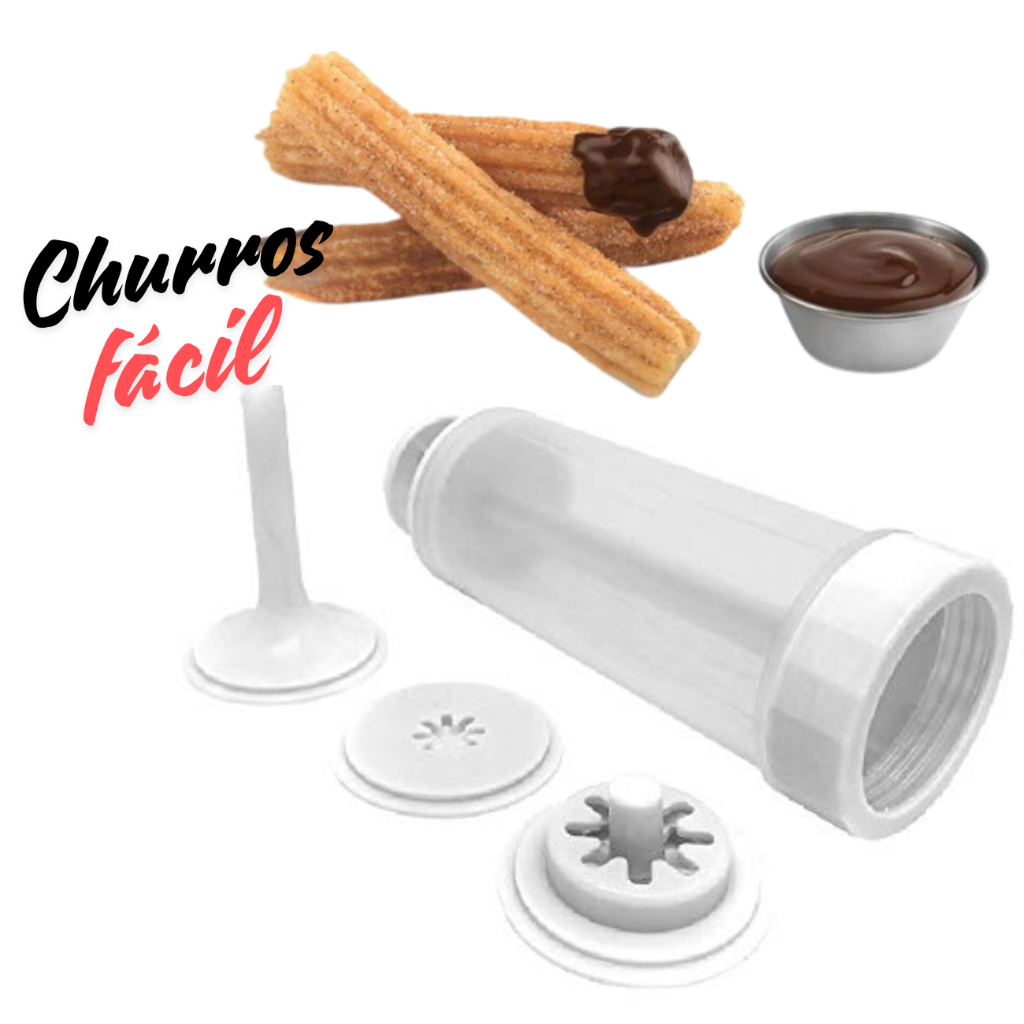 Máquina De Fazer Churros Doces, Salgados Manual