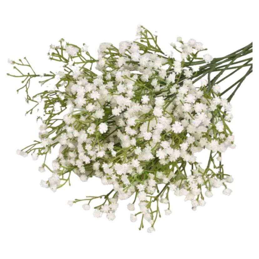 1 Mosquitinhos Artificiais Branco Gipsófila em Oferta na Shopee