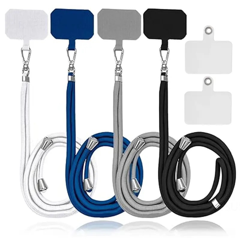 Cordão Flexível Ajustável Para Celular Com Alça Para Pescoço E Suporte Segurança
