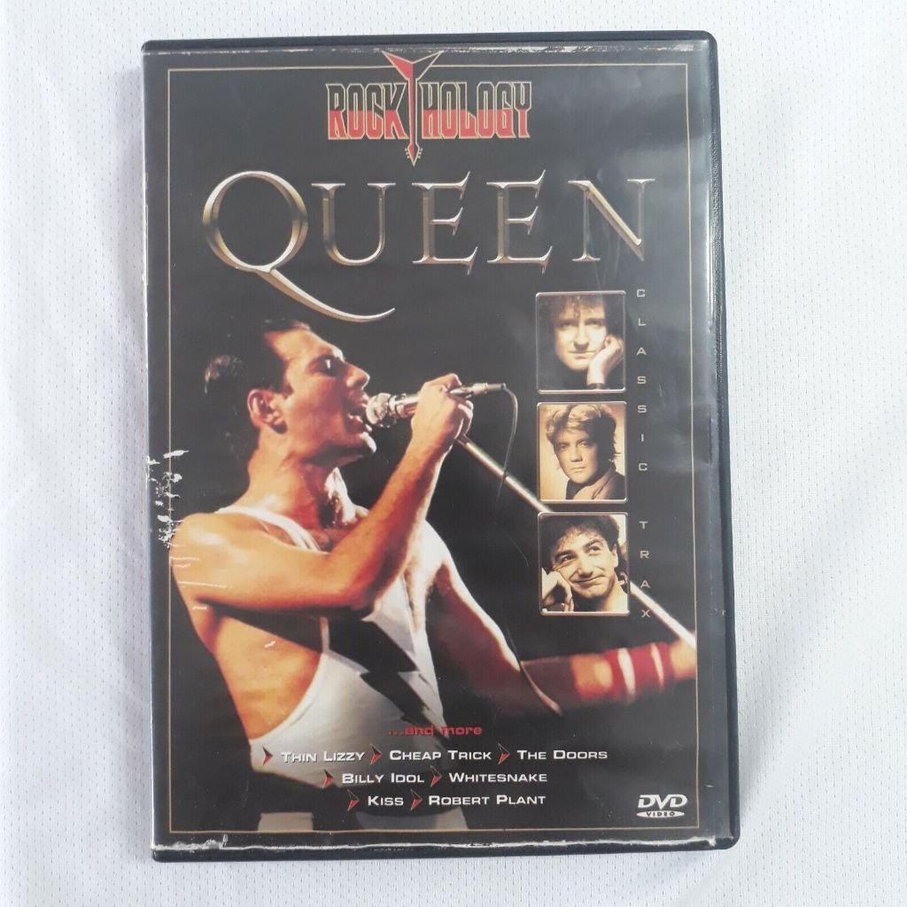 DVD Rock Hology Queen / Kiss / The Doors / Billy Idol