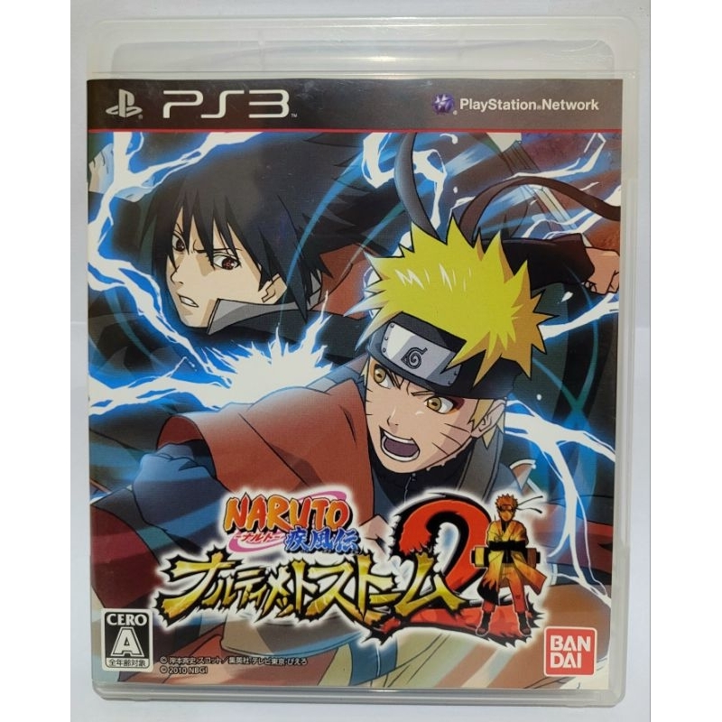 Naruto Shippuden Ultimate Ninja Storm 2, jogo original Japonês para ps3