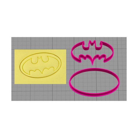 Cortador no Tema Batman 5 cm