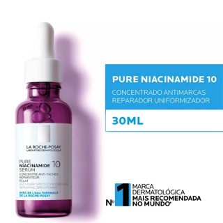 Sérum Pure Niacinamide 10 30ml Tipo de pele Todo tipo de pele incluso sensivel La Roche-posa em Oferta na Shopee
