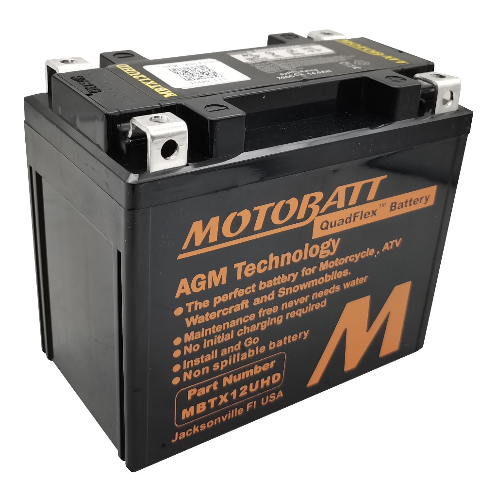 Bateria Motobatt - QuadFlex - MBTX12U HD - 14 Ah (YTX14L-BS) em Oferta na Shopee