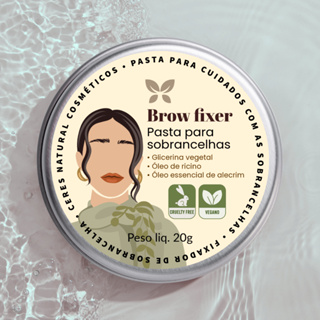 Brow Fixer Pastiha Sobrancelha Efeito Brow Lamination + Crescimento Natural Ricino e Alecrim em Oferta na Shopee