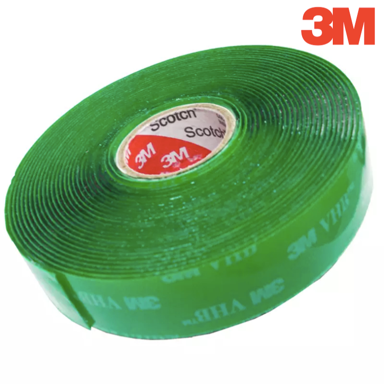 Fita Dupla Face 3M Fixa Extra Forte Transparente Profissional 12mm X 3 Metros Adesiva Acrílica VHB