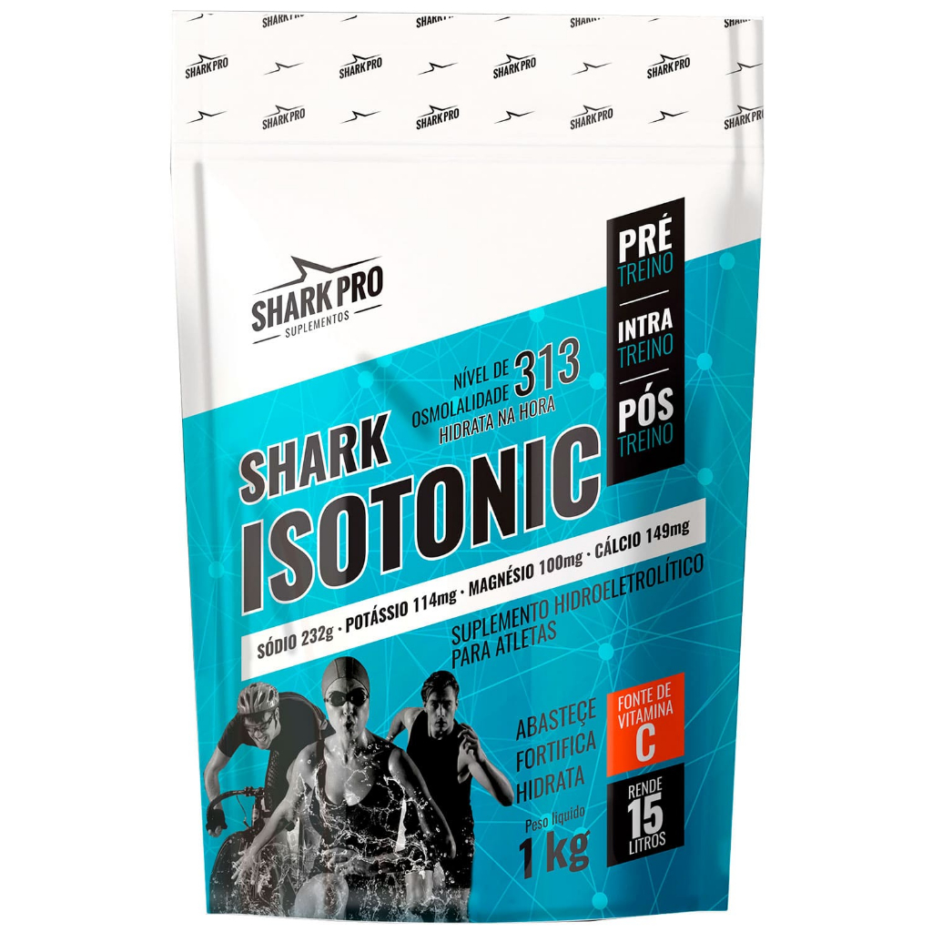 Isotônico Em Pó Isotonic 1kg Shark Pro - Rende 15 Litros