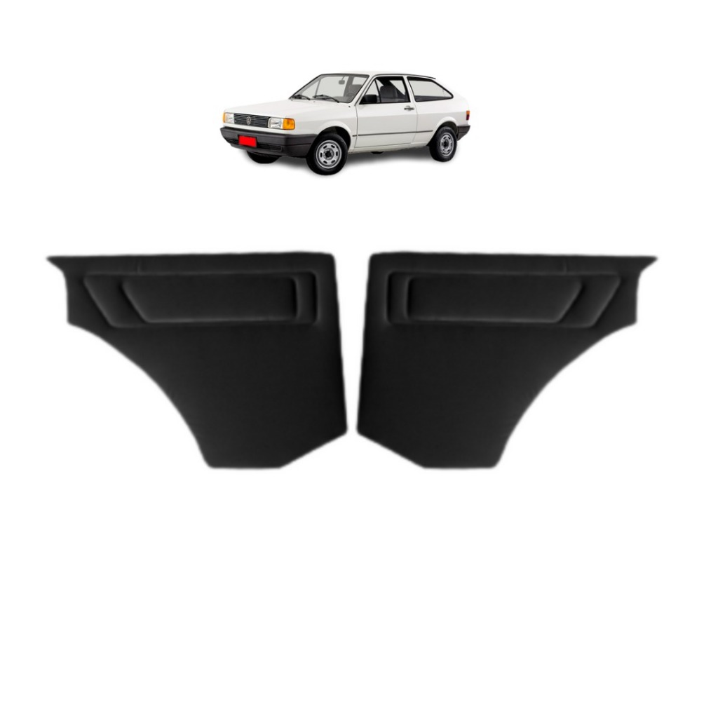Forro Lateral Gol Quadrado Preto
