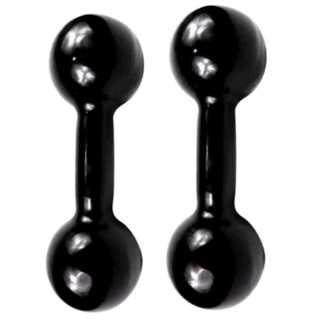 PAR DE HALTER EMBORRACHADO, REVESTIDO PARA TREINOS E MUSCULAÇÃO 1 Kg em Oferta na Shopee