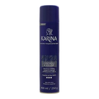 FIXADOR KARINA SPRAY COM 400ML em Oferta na Shopee