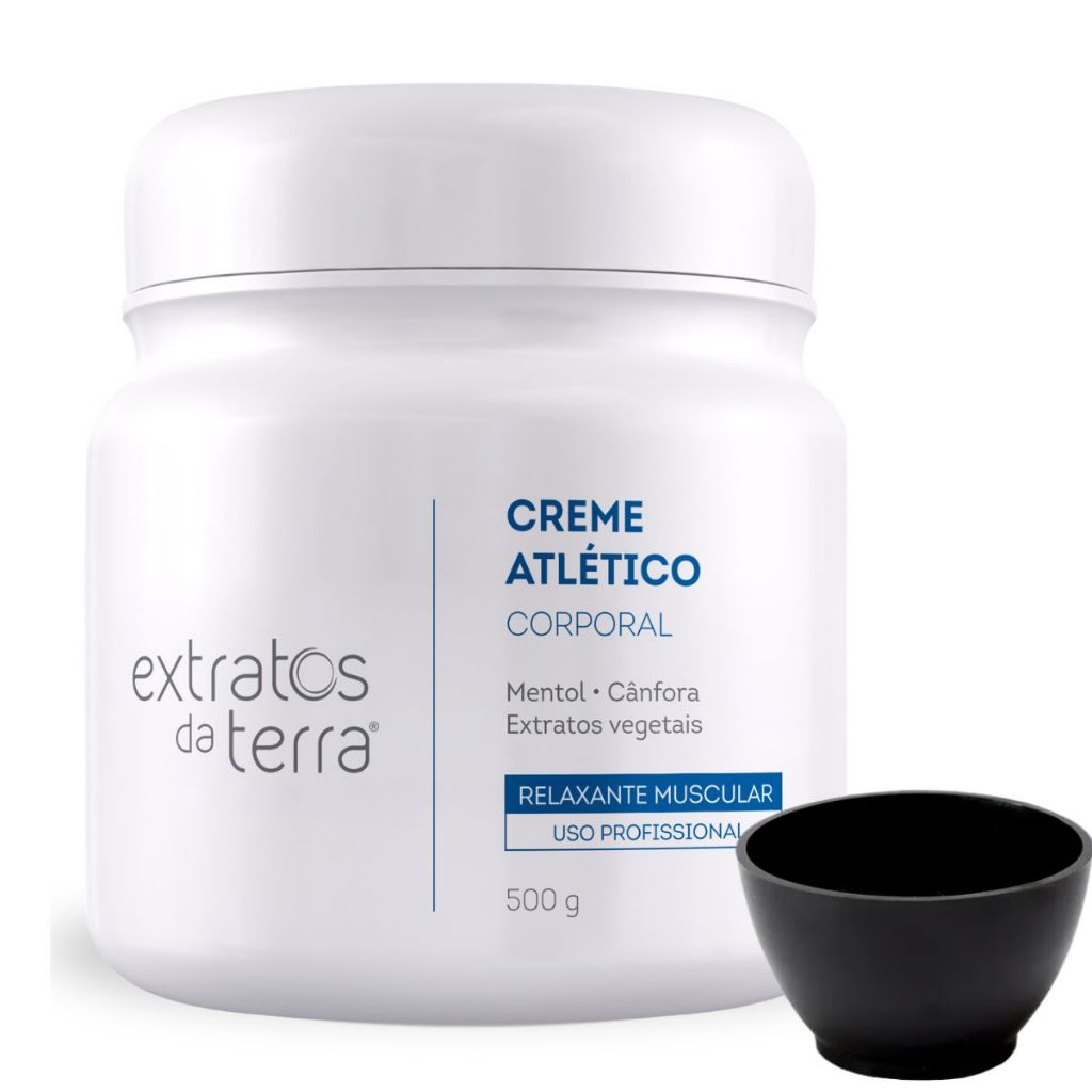 Creme De Massagem Corporal Vitta Atlético Extratos Da Terra em Oferta na Shopee