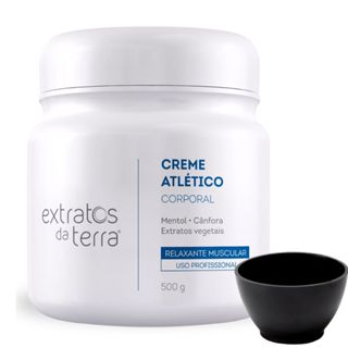 Creme De Massagem Corporal Vitta Atlético Extratos Da Terra em Oferta na Shopee