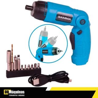 Parafusadeira á Bateria 3,6V Lithium Bivolt - GAMMA em Oferta na Shopee