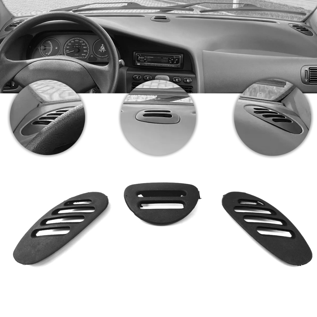 Tampão Superior e Lateral Painel compatível com Palio Strada Siena Fire Weekend em Oferta na Shopee