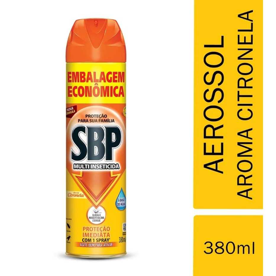 Inseticida Sbp Aerossol Multi Inseticida 380ml