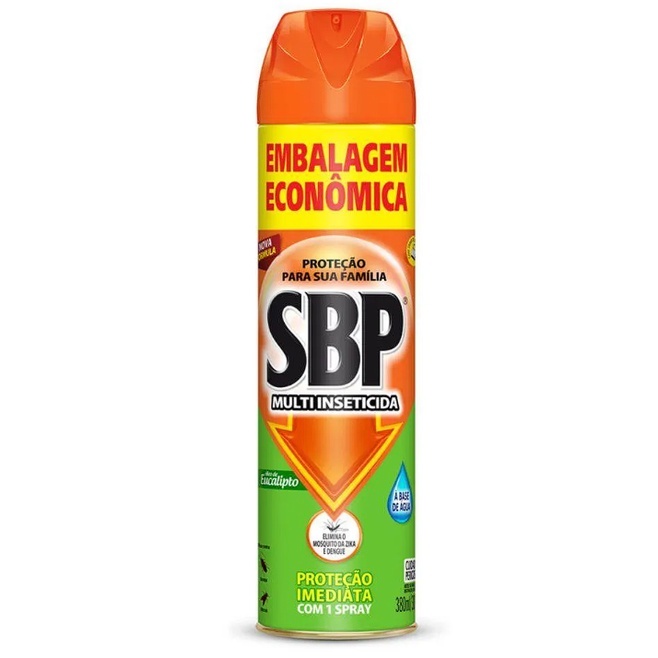 Inseticida Sbp Aerossol Multi Inseticida Eucalipto 380ml
