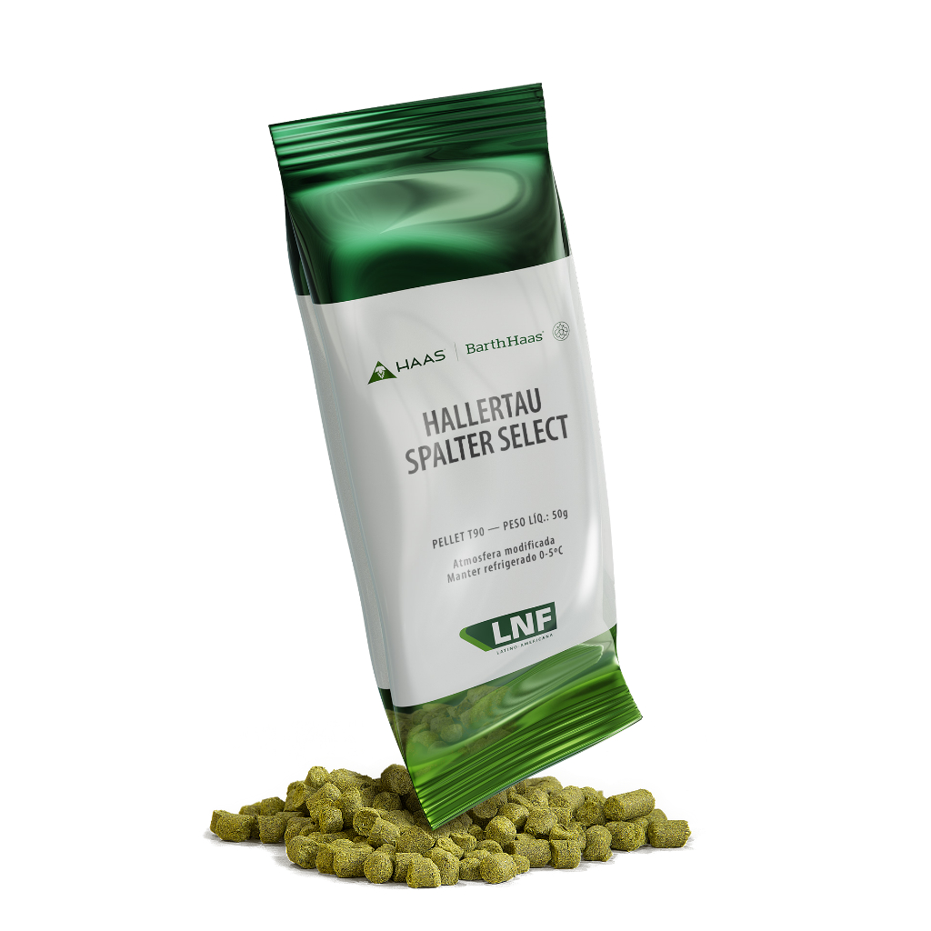 Lúpulo em pellet LNF Hallertau Spalter Select- 50g
