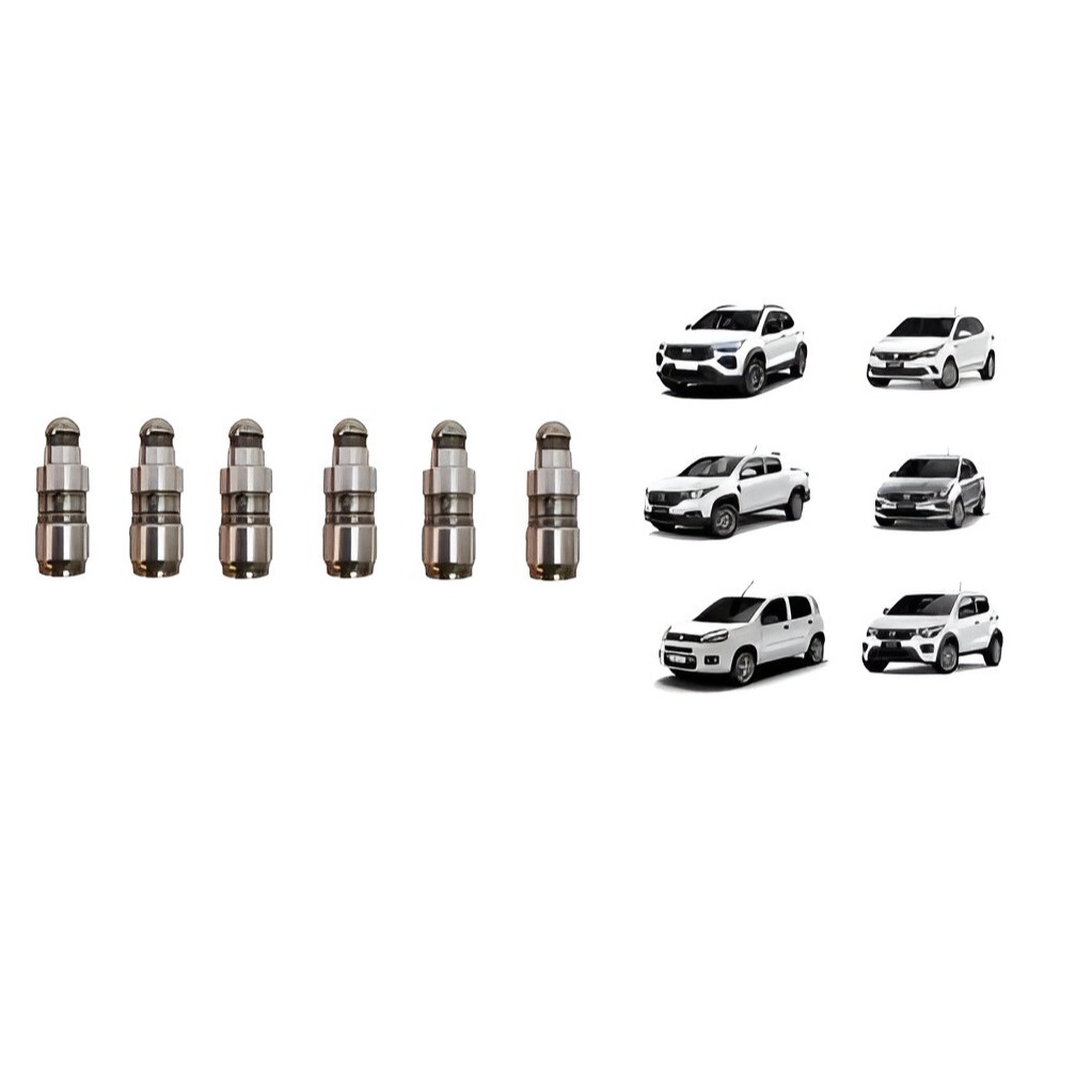 Kit Tucho 6 Peças Valvula Motor Firefly Argo 2017