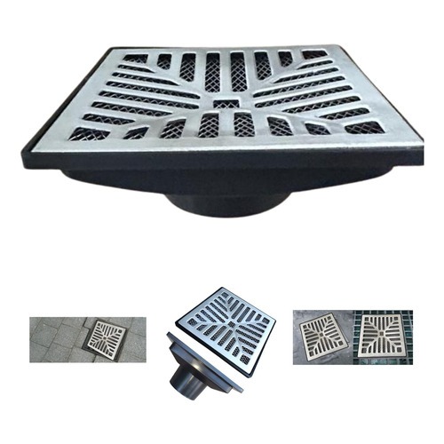 Ralo Grelha Pluvial 20x20 Alumínio Coletor Anti Inseto em Oferta na Shopee
