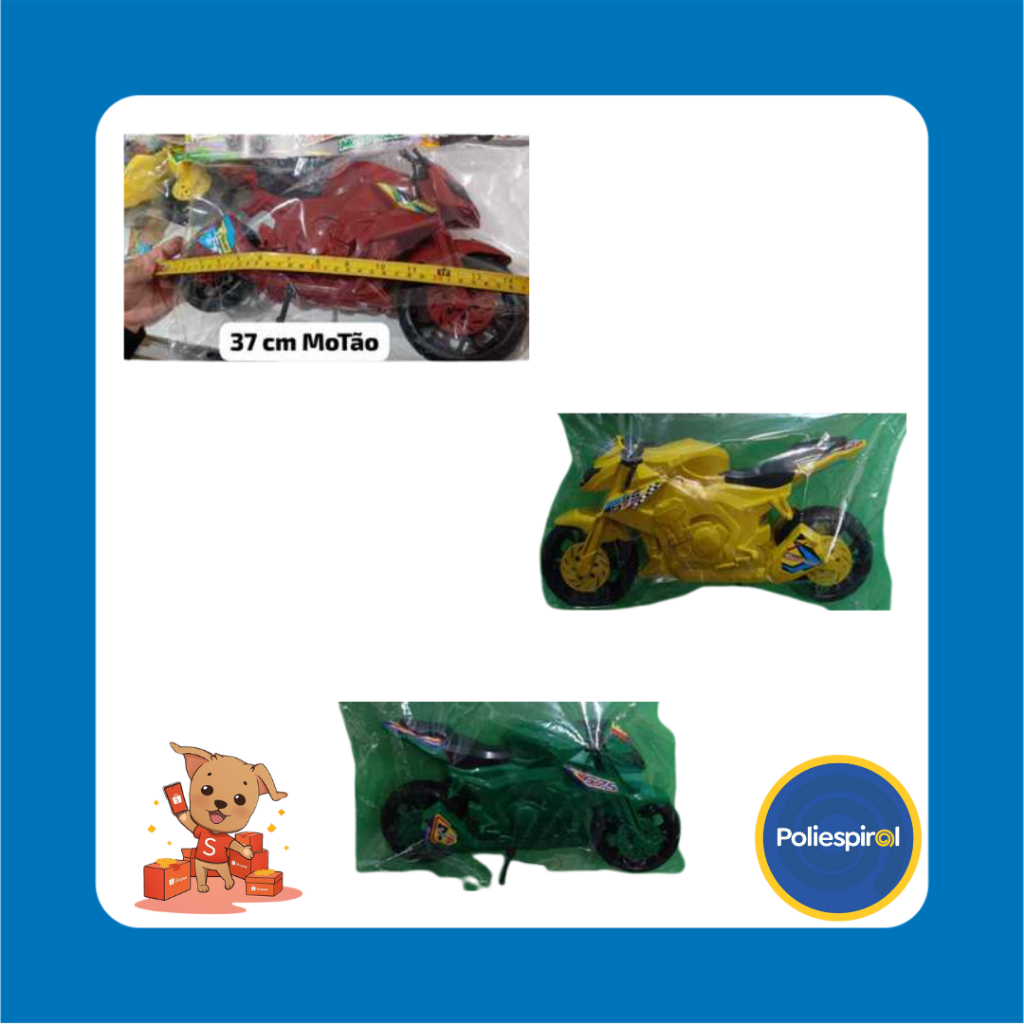 Moto de Brinquedo de Plástico Grande na Black Friday 2025 | BuscaProdutos