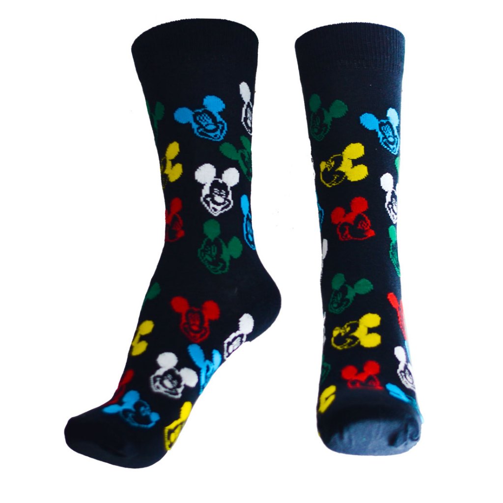 Meias unissex mickey e sua turma em Oferta na Shopee