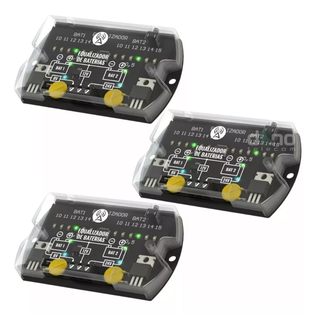 Kit 3 Equalizador Balanceador Para Banco De Baterias - Jfa - Spare Parts and Accessories for Vehicles