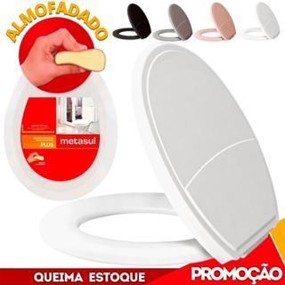 Assento Sanitário Almofadado Básico Universal Envio Imediato em Oferta na Shopee