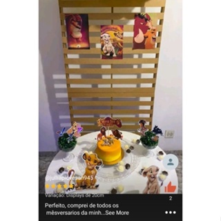 Kit é só um bolinho tema Rei Leão em Oferta na Shopee