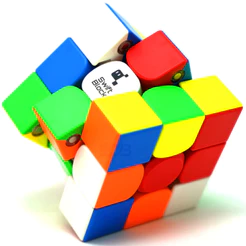 Cubo Mágico 3x3 Magnético GAN Swift Block 355S Stickerless
