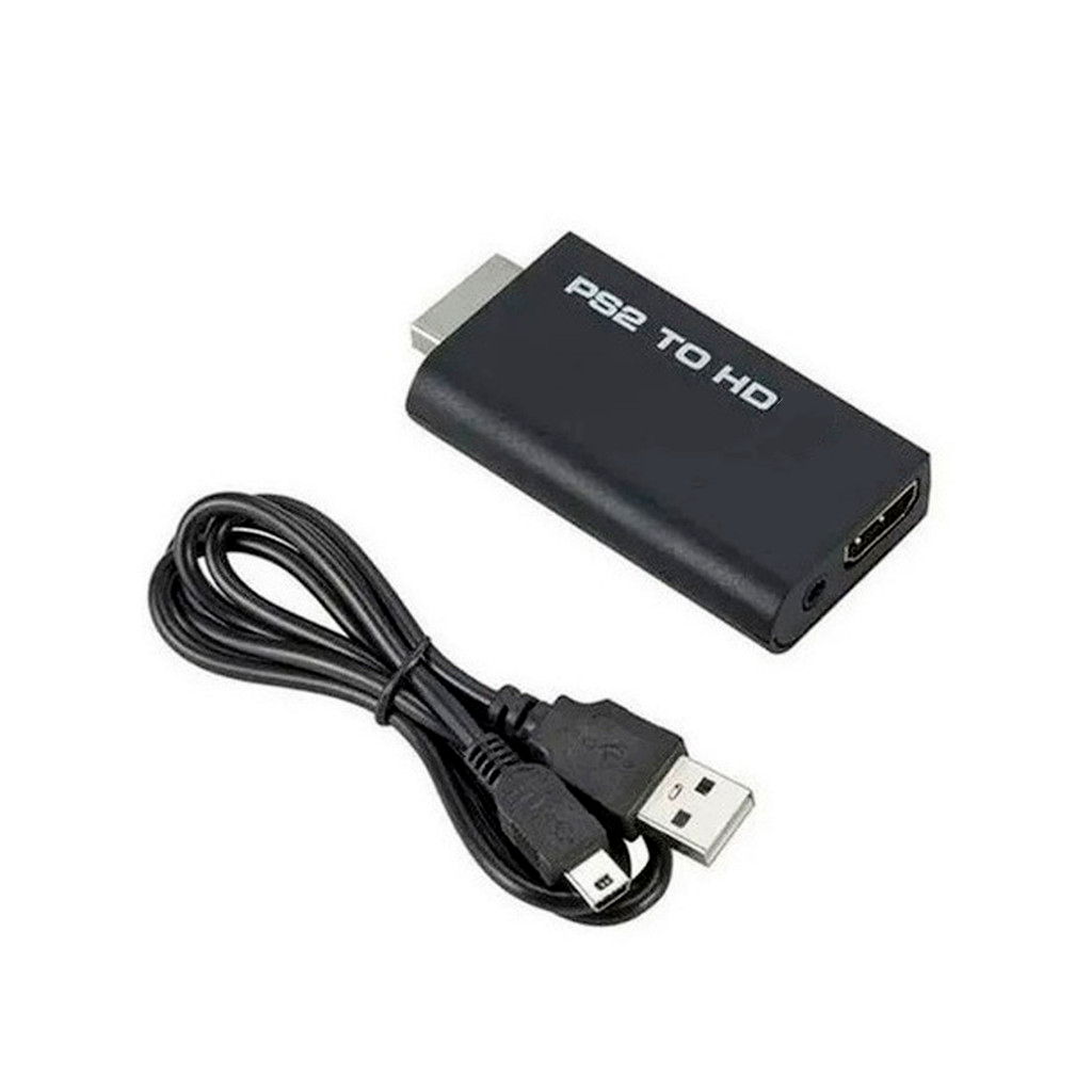 Adaptador conversor Ps2 Áudio e Vídeo Av para cabo de interface multimídia HD  Marisa