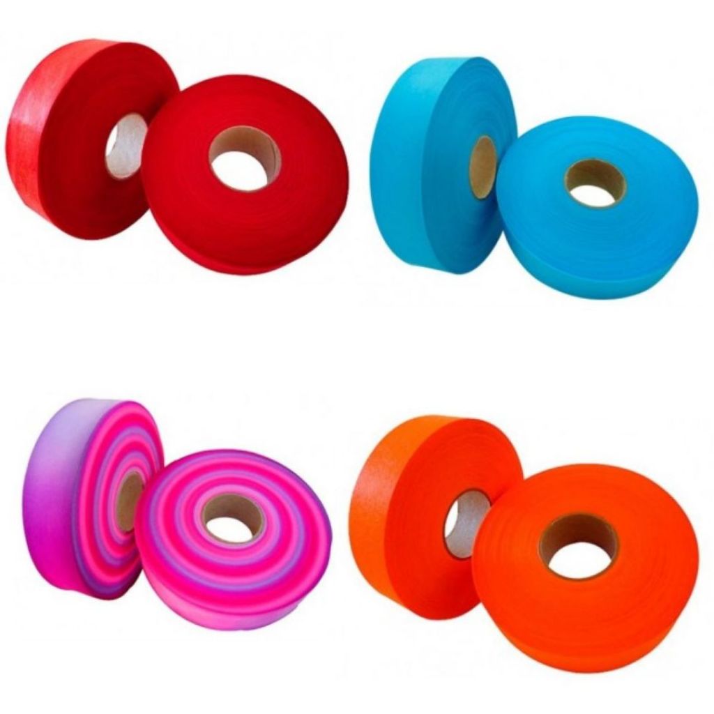 Rolo Fita Tnt 4cm X 48 metros Lisa para Laços Presentes Natal