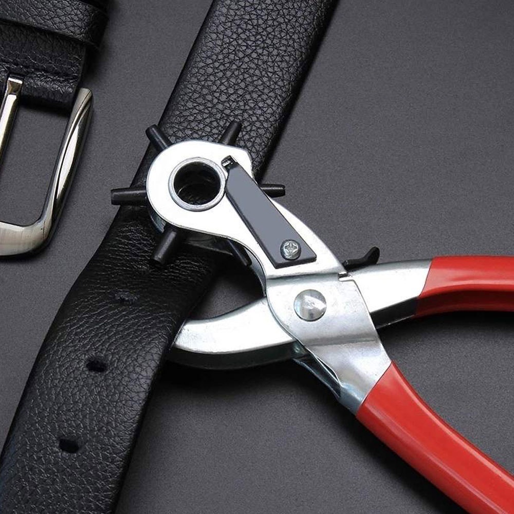 Alicate Vazador 9pol Furador Couro Eva Cinto Chinelo 6 Furos em Oferta na Shopee