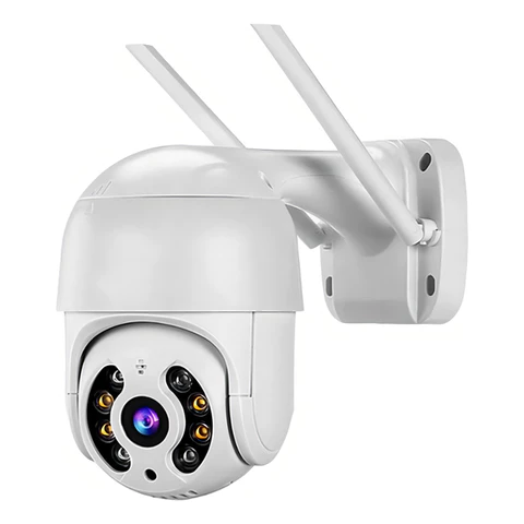Câmera De Segurança Externa Wifi Ip Yoosee Icsee Prova D'água Visão Noturna - Bivolt