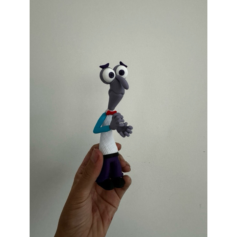 [O MAIS VENDIDO+ENVIO RÁPIDO!] Divertidamente Emoção Medo / Fear - Inside Out - Action Figure Colecionável - 3D