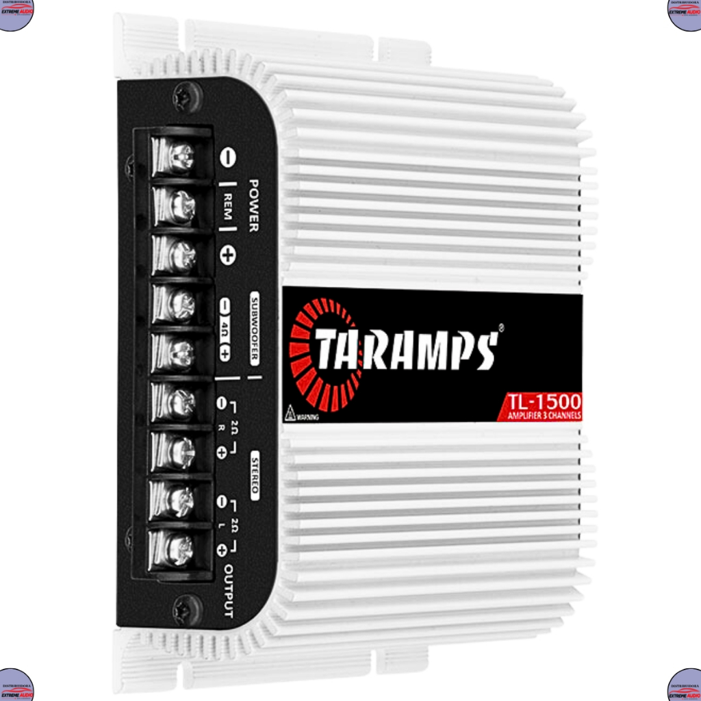 Módulo Taramps Tl 1500  2 Canais 95 Watts Rms 2 Ohms | 1 Canal 200 Wts Rms 4 Ohms em Oferta na Shopee