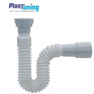 Sifao Tubo Sanfonado Ajustável Banheiro Lavatório Pia Tanque Universal 70cm Quantidade 1, 3 ou 5 pçs em Oferta na Shopee