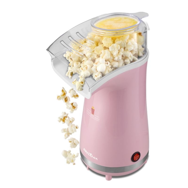 Pipoqueira Britânia Poplite Bpi01rs Inox Rosa