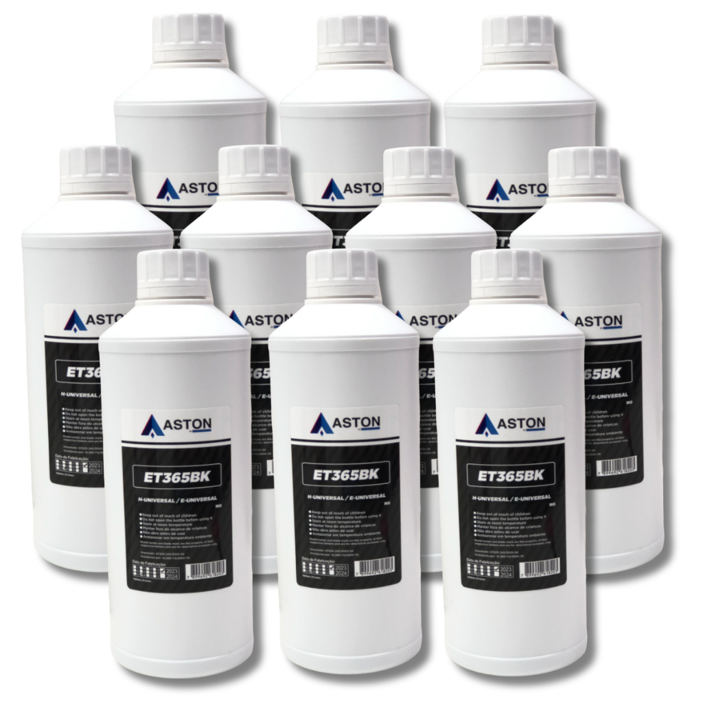 10 Litro Refil Tinta Preta Compatível Epson Recarga Cartucho Aston L3150 544 Para Impressora Epson