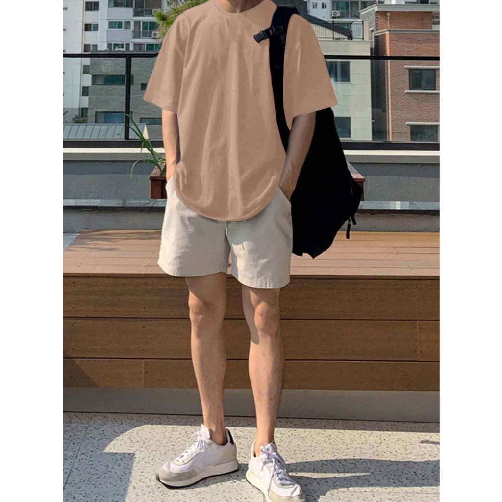 Camiseta Oversized Masculina Estilosa Fashion Casual Despojada Manga Curta Blusa Streetwear Unissex