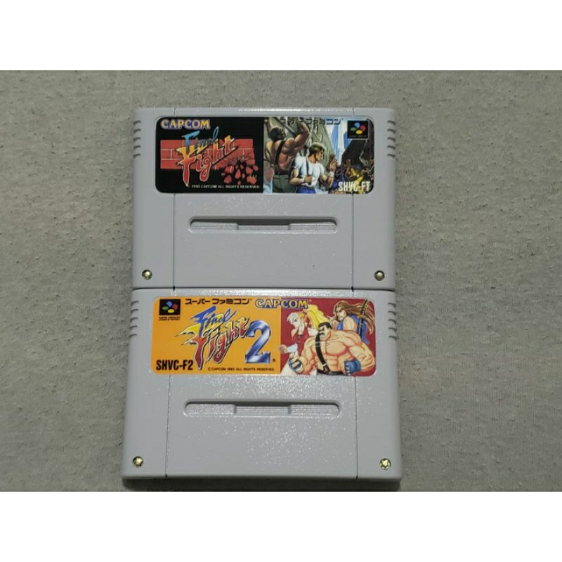 Final Fight + Final Fight 2 P/ Super Famicom Aproveite!☆