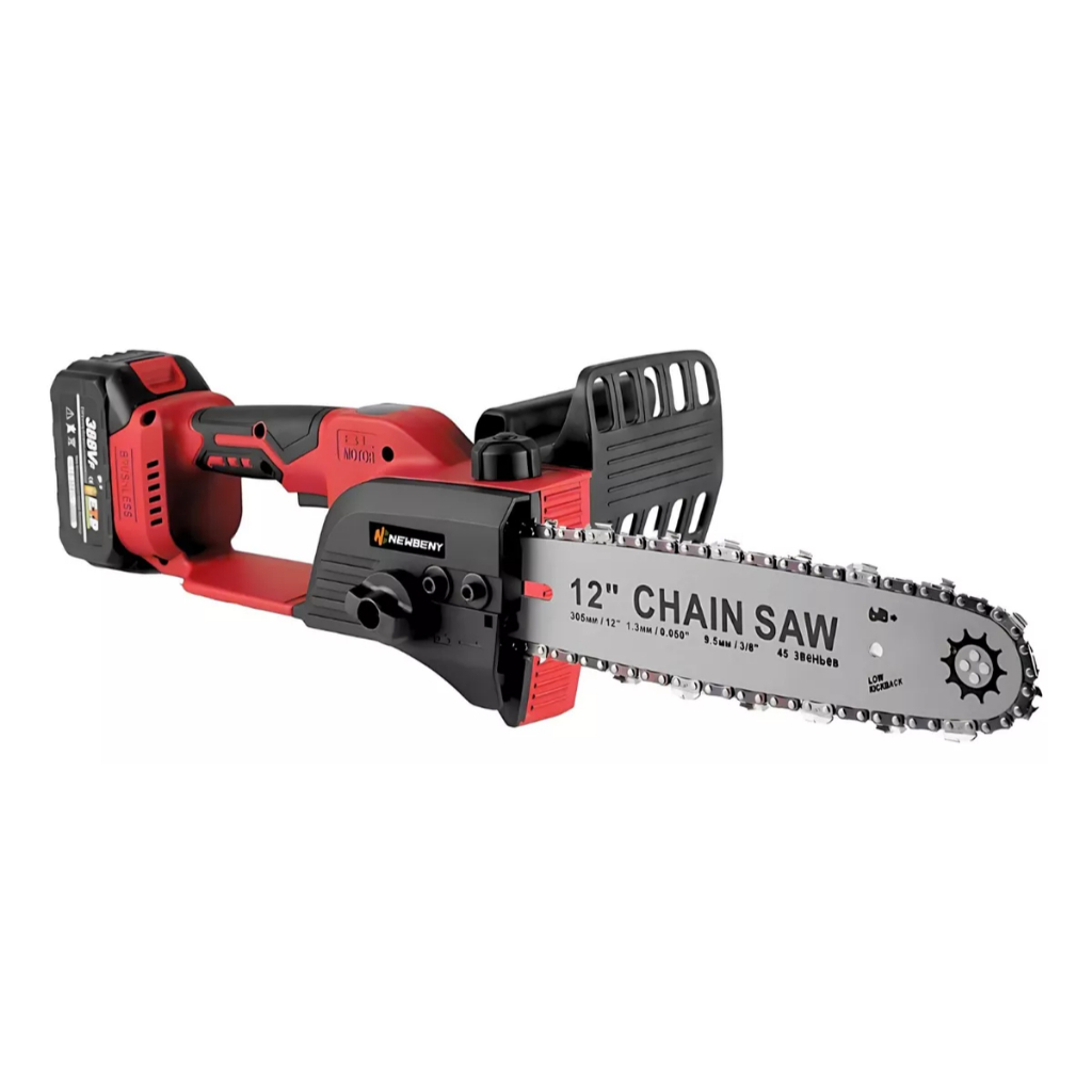 Moto Serra Elétrica Eletroserra Nakan 24v Recarregável Saibro 12" Polegadas 2 Baterias Relâmpago