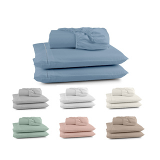 Lençol Casal 3 Peças 400 Fios Sleep em Oferta na Shopee