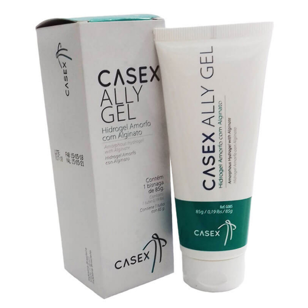 Hidrogel Casex 85G Ally Gel Para Queimaduras Amorfo Com Alginato em Oferta na Shopee