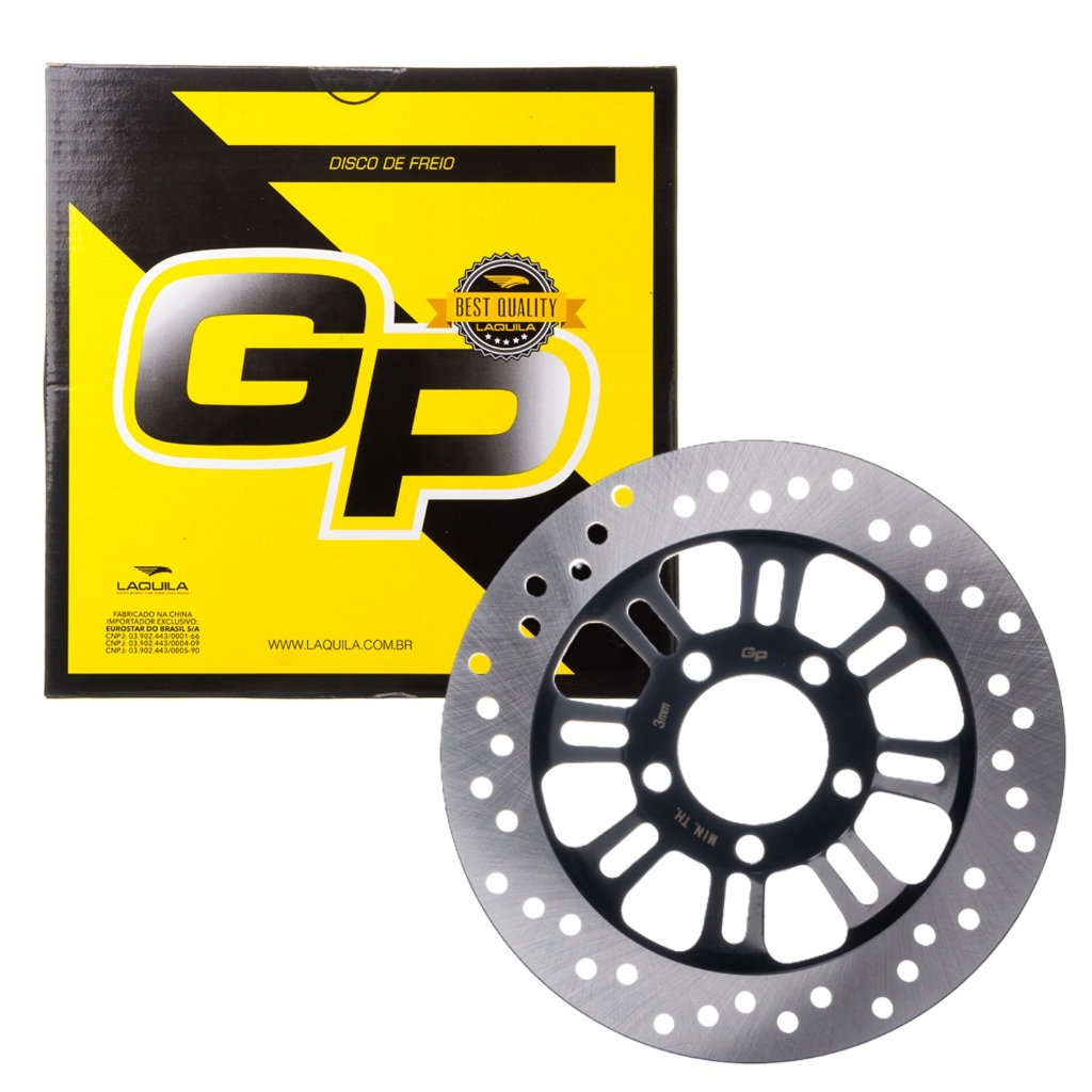 Disco de Freio Dianteiro Cg 150 Titan / Cg 160 Titan /  Cg 160 Fan / Cg 160 Start Gp7 em Oferta na Shopee