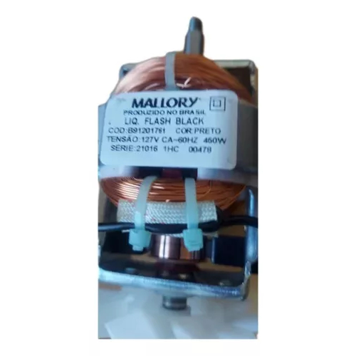 Motor Liquidificador Mallory Flash Mix/black 127v 450w