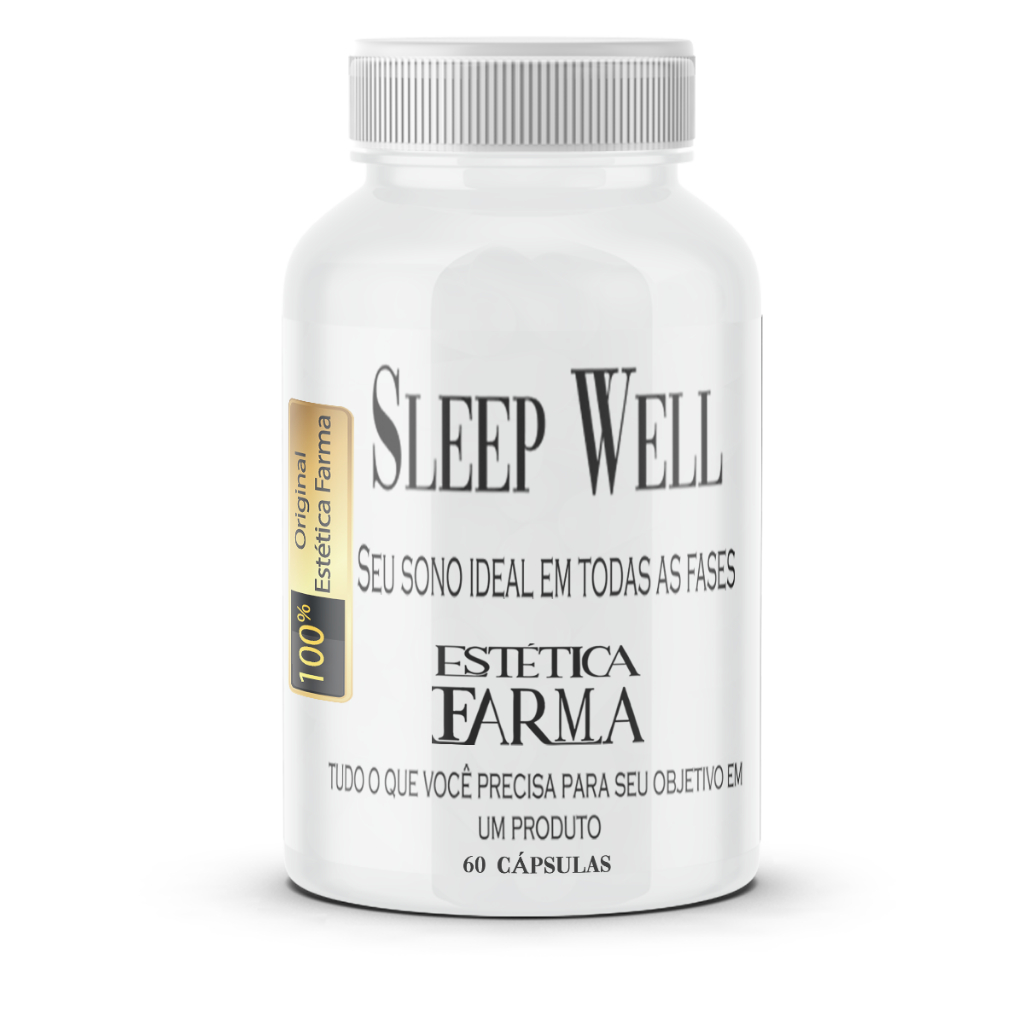 Magnésio Sleep Well Formula Dormir Sono Rem  60 caps