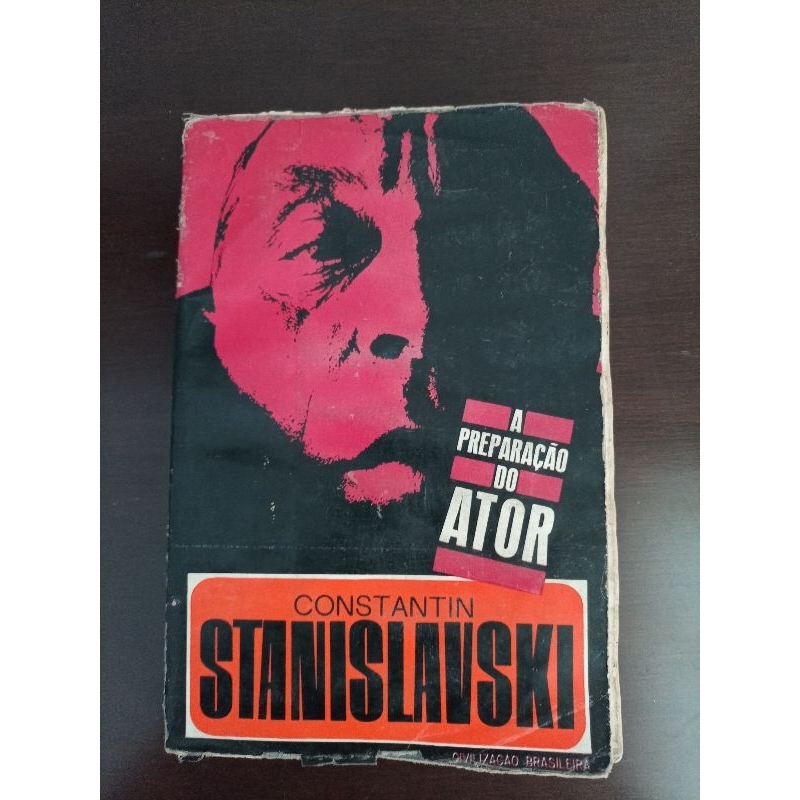 livro A preparação do Ator / Constantino Stanislavski de 1968 raridade para colecionadores