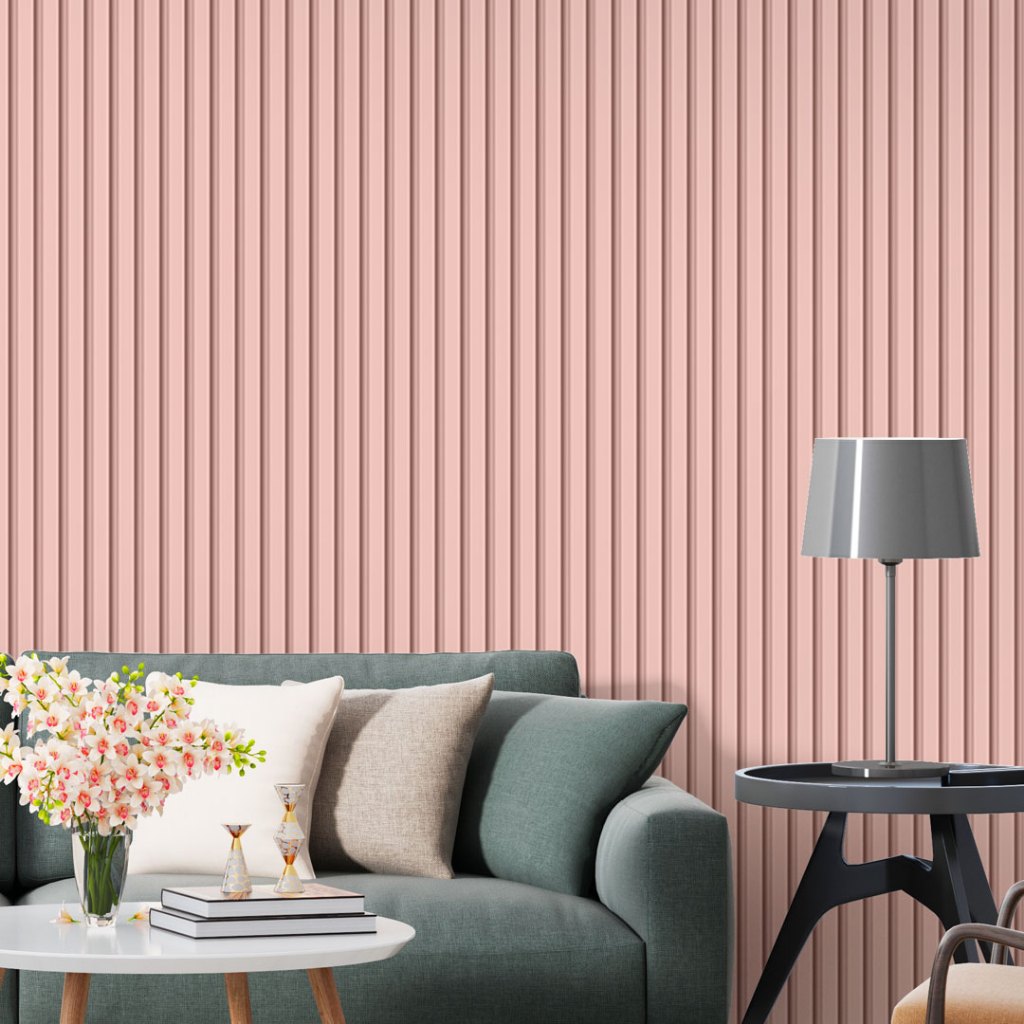 Papel De Parede Adesivo Ripado Ripas de Madeira Rosa Verde Azul Várias Cores Prova Dagua em Oferta na Shopee